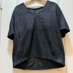 Maje Suede Top